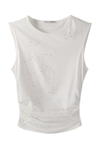 Top - Blanc