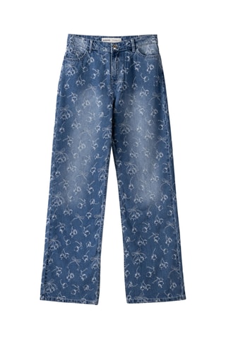 Jean wide legs - Bleu