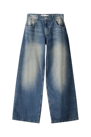 Jean wide legs - Bleu