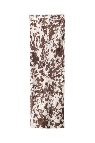 Jupe midi - Blanc