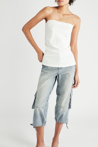 Top bustier  - Blanc
