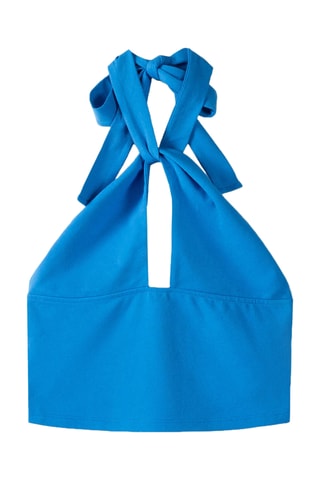 Top - Bleu canard