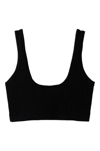 Crop top - Noir