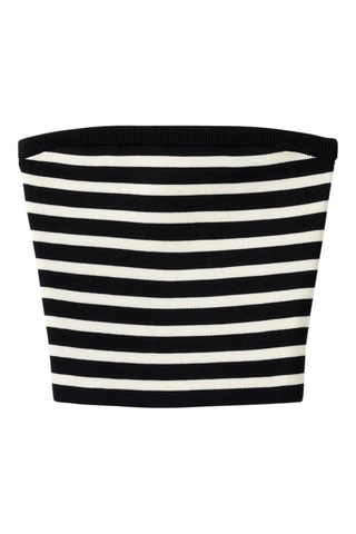 Top bustier - Noir