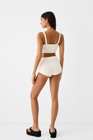 Crop top - Ecru