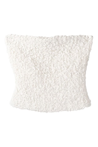 Top bustier - Blanc