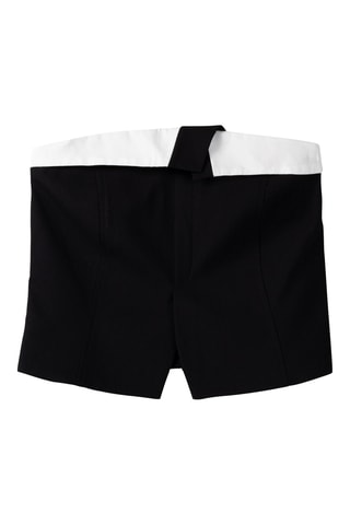 Top bustier - Noir
