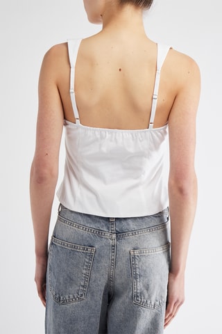 Top sans manches - Blanc