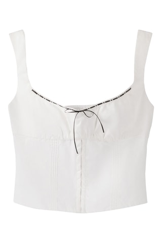 Top - Blanc