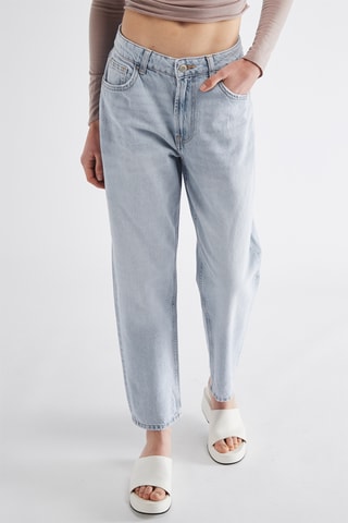 Jean mom - Bleu clair