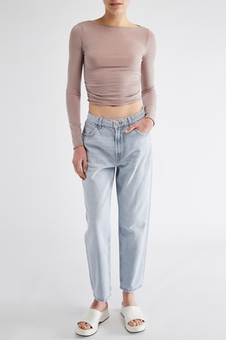 Jean mom - Bleu clair