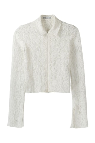 Veste en dentelle - Blanc