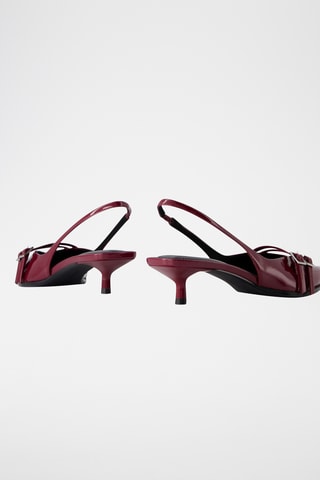 Escarpins vernis - Bordeaux