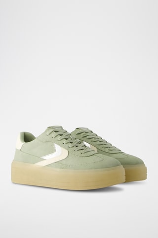 Baskets plateformes - Vert
