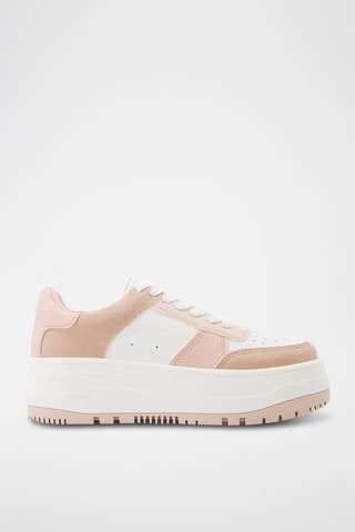 Baskets plateformes - Rose