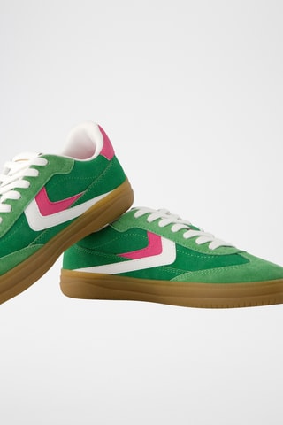 Baskets en cuir - Vert
