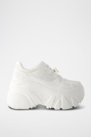 Baskets plateformes - Blanc