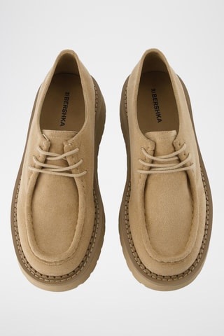 Mocassins plateformes - Camel