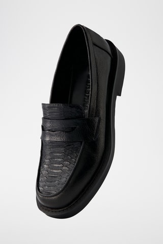 Mocassins plateformes - Noir
