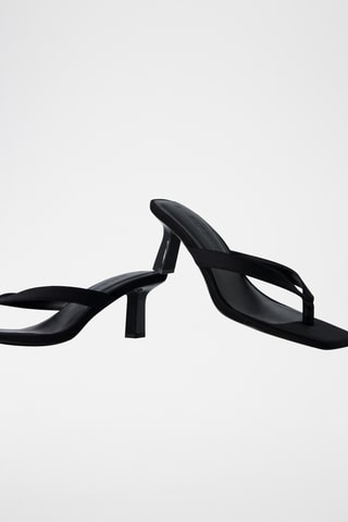 Sandales à talons - Noir
