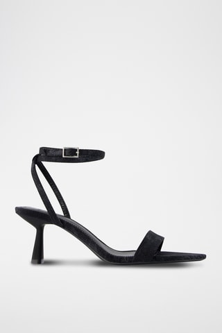 Sandales à talons - Noir
