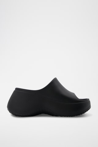 Mules plateformes - Noir
