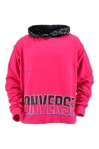 Sweat à capuche Fuchsia - Converse