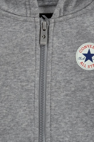 Sweat à capuche - Gris clair chiné - Converse