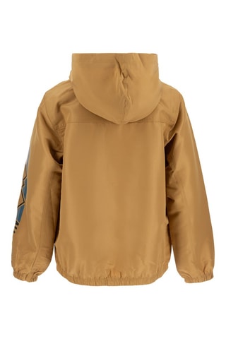 Coupe-vent à capuche Camel
