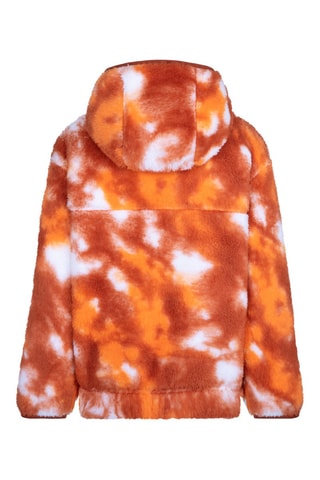 Sweat polaire à capuche Orange