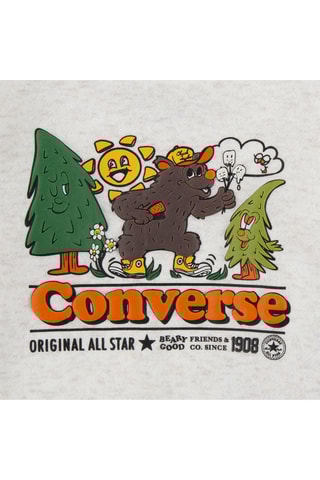 Sweat et jogging Gris clair chiné - Converse