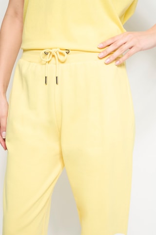 Organische Katoenen Joggingbroek Soledad Logo - Geel 