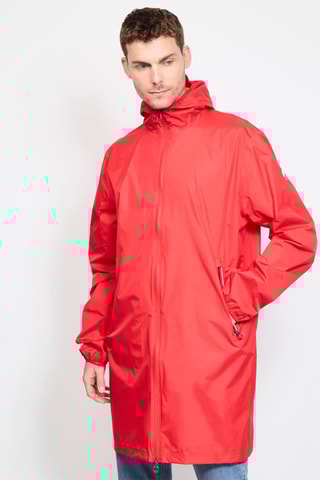 Windjack met Capuchon Stockholm - Rood