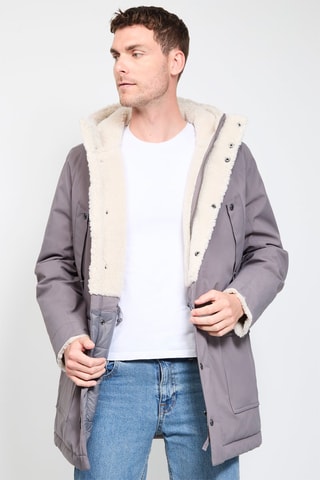 Parka met Capuchon Toundra - Antraciet