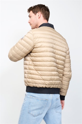 Dubbelzijdige Gewatteerde Jas Bombay - Zwart en Beige