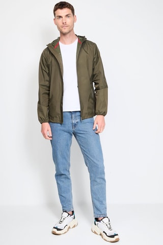 Windjack met Capuchon Manille - Kaki