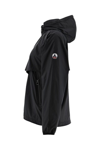 Windjack met Capuchon Scirocco - Zwart