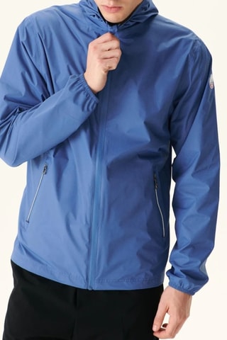 Windjack met Capuchon Manille - Blauw