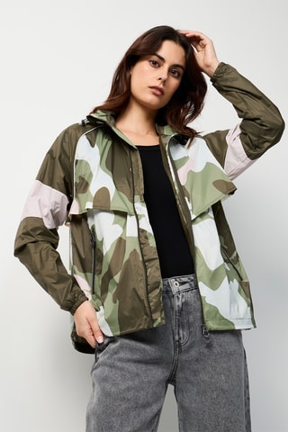 Windjack met Capuchon Scirocco - Groen