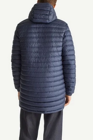 Dubbelzijdige Gewatteerde Jas met Capuchon Amsterdam - Marineblauw