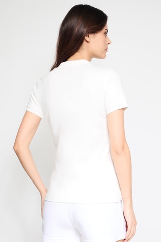 Biologisch Katoenen Polo Franca - Wit
