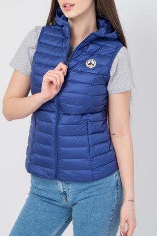 Bodywarmer met Capuchon Mali - Blauw