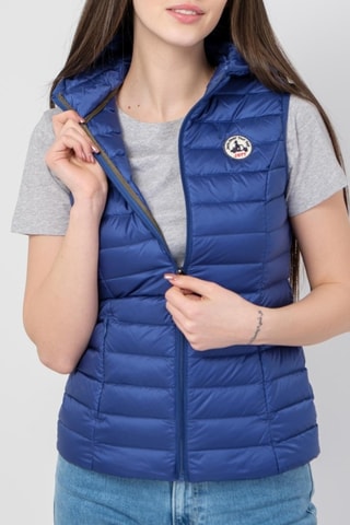 Bodywarmer met Capuchon Mali - Blauw