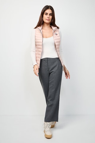 Bodywarmer met Capuchon Mali - Poederroze