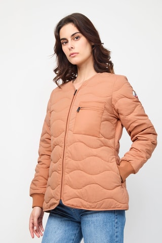 Gewatteerde Jas Alexia - Camel