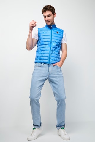 Bodywarmer Tom - Felblauw