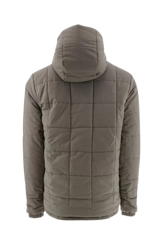 Dubbelzijdige Gewatteerd Jasje met Capuchon Vigo - Taupe en Beige
