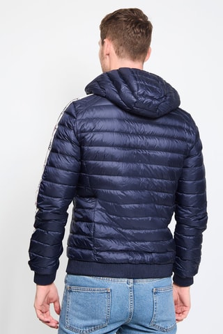 Gewatteerde Jas met Capuchon Colin - Marineblauw