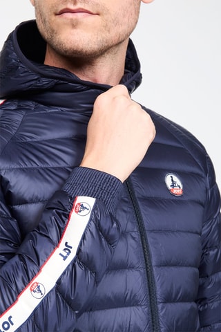 Gewatteerde Jas met Capuchon Colin - Marineblauw