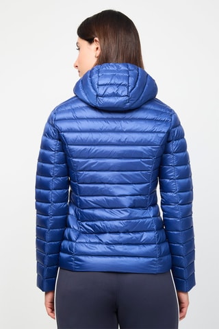 Gewatteerde Jas met Capuchon Cloe - Donkerblauw
